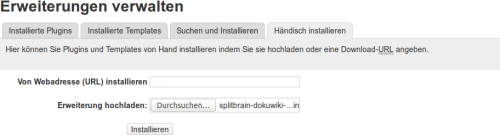 Plugin hochladen 1